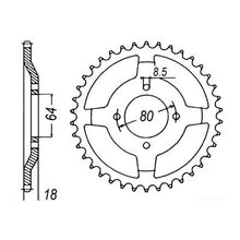 Load image into Gallery viewer, XAM Sprocket Kit Yamaha AG100 O-ring 14/51