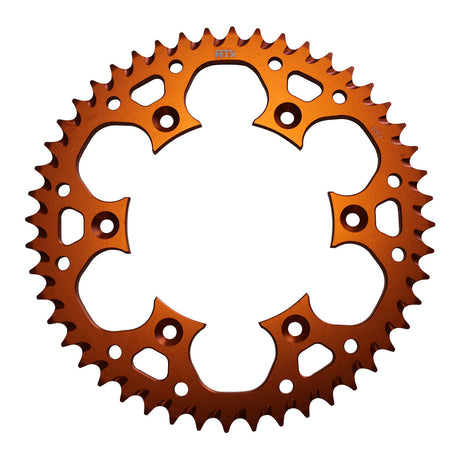 XAM Sprocket Kit KTMSX250 / 300EXC / 360 350 450SX-F-EXC Zero Orange 14-52