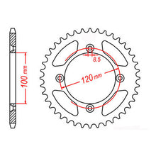 Load image into Gallery viewer, XAM Sprocket Kit Yamaha YZ80 SW '02- 14/47 NSH
