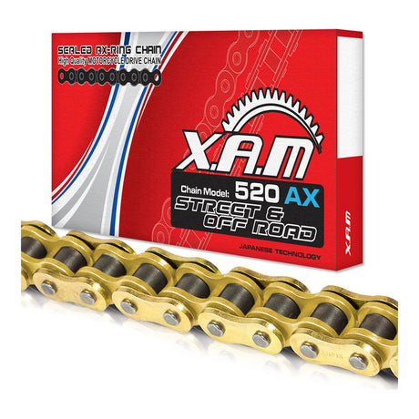 XAM Sprocket Kit Yamaha WR450F '07-'09 X-Ring Gold 13/50