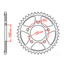 Load image into Gallery viewer, XAM Sprocket Kit APR RSV1000 Mille 9803 /Tu 02-05 X-Ring 17/42