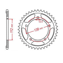 Load image into Gallery viewer, XAM Sprocket Kit Honda CBR500 X-Ring Gold 15/41