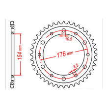 Load image into Gallery viewer, XAM Sprocket Kit Honda VFR800 '06-'13 X-Ring Gold 16/43