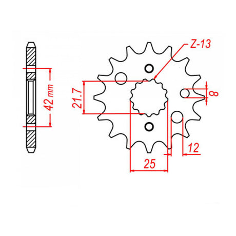 XAM Sprocket Kit Suzuki GSXR1100 '89-'92 (530conv) X-Ring 15/48