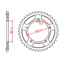 Load image into Gallery viewer, XAM Sprocket Kit Triumph Thunderbird 900 Trident X-Ring 17/43