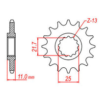 Load image into Gallery viewer, XAM Sprocket Kit Yamaha FZ6/R '10-'15 X-Ring 16/46