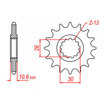 Load image into Gallery viewer, XAM Sprocket Kit Yamaha YZF-R1 '98-'03 (economy) X-Ring 16/43