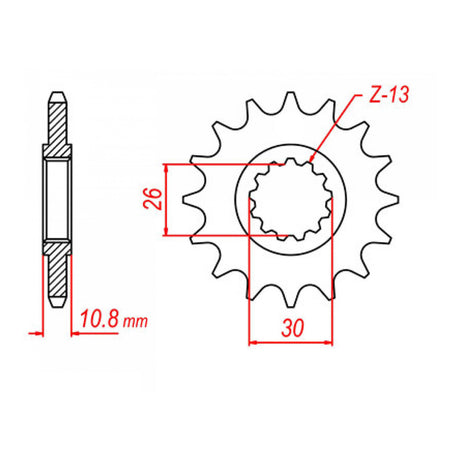 XAM Sprocket Kit Yamaha YZF-R1 '09-'14 X-Ring 17/47