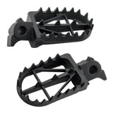 Zeta Wide Chromoly Mid Foot Pegs - Yamaha YZ125 / YZ250 / YZ250F / WR250F / WR45