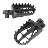 Zeta Wide Chromoly Mid Foot Pegs - Kawasaki KX65 / KX80 / KX85 / KX100