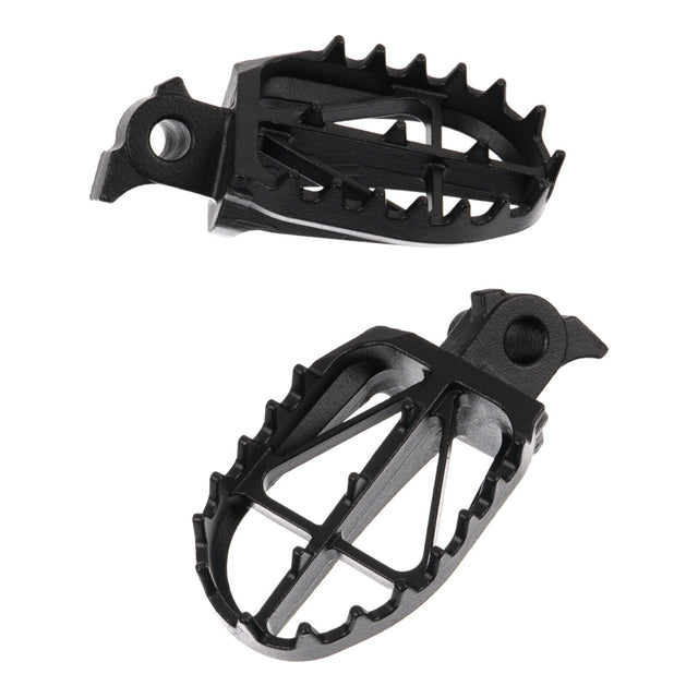 Zeta Wide Chromoly Ultra-Wide Foot Pegs - Yamaha YZ125 / YZ250 ('99-) / YZ250F /
