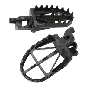 Zeta Wide Chromoly Ultra-Wide Foot Pegs - Kawasaki KX250F / KX450F ('09-)