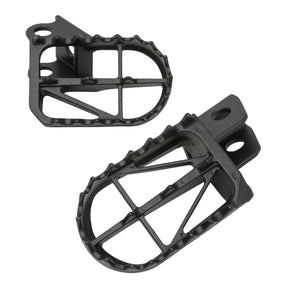 Zeta Wide Chromoly Ultra-Wide Foot Pegs - Honda CRF250R / CRF450R ('02-) / CRF15