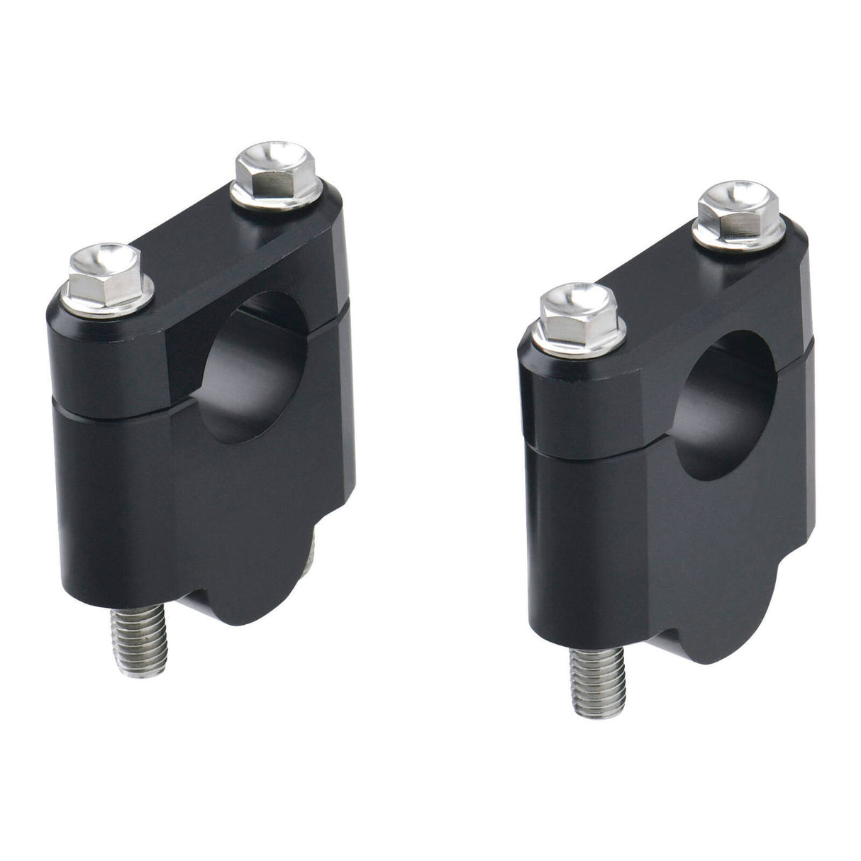 Zeta Handlebar Rise Kit 30mm Height - 22.2mm Bar - Black