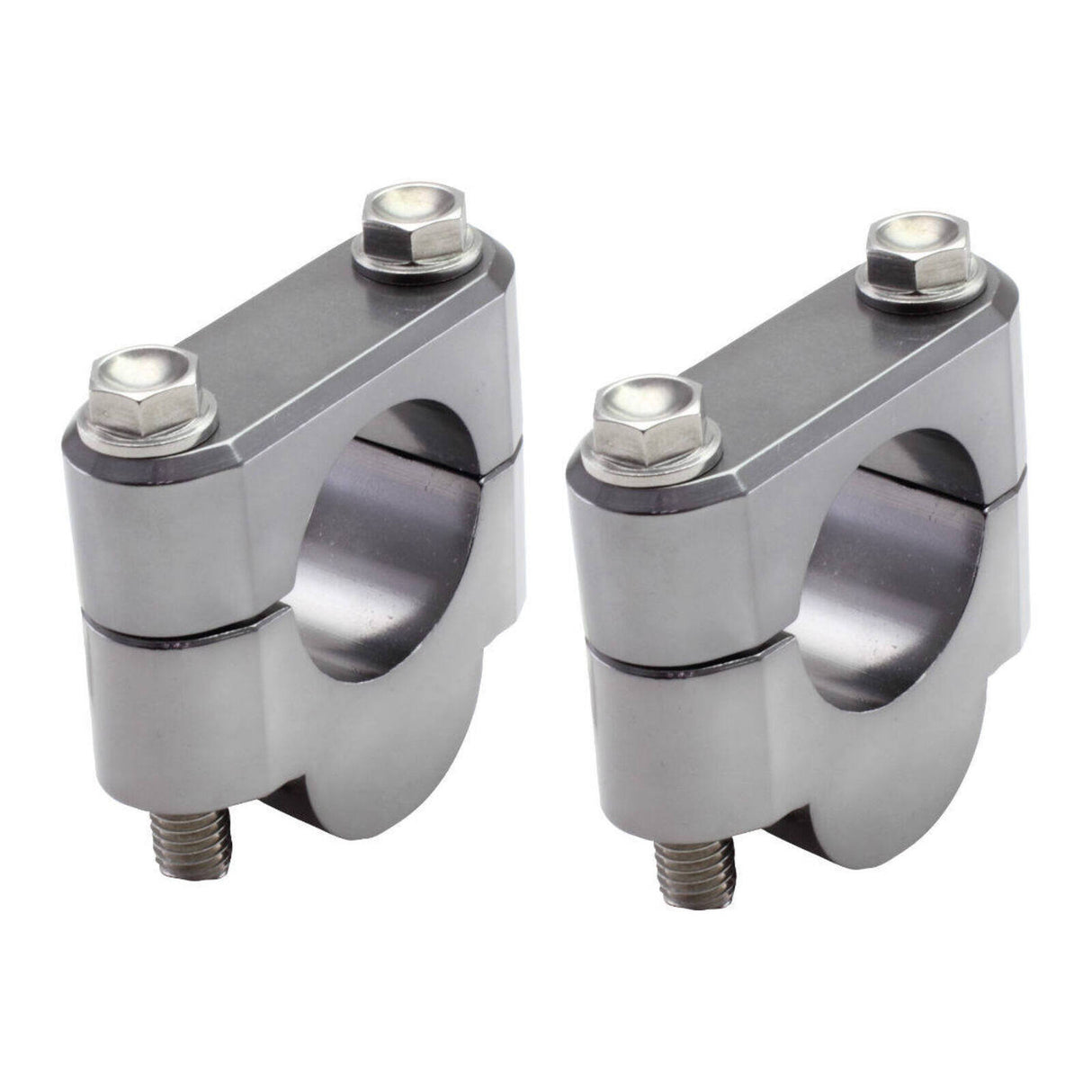 Zeta Handlebar Rise Kit 19mm Height - 28.6mm Bar - Titanium