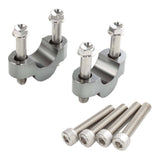 Zeta Handlebar Rise Spacer 14mm Height - 22.2mm Bar - Titanium