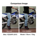Zeta RSL Low Down Link -30mm - Honda CRF1000L Africa Twin - Red
