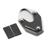 Zeta Side Stand Extender - Black / Silver - Suzuki V-Strom 250 ('17-) / V-Strom