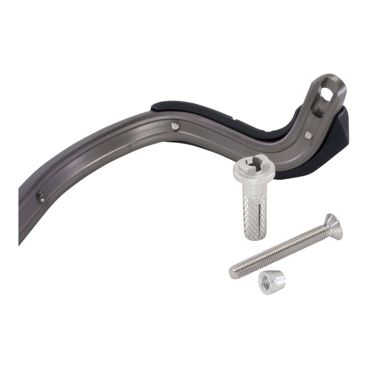 Zeta Pro Armour Handguards Bent - Titanium