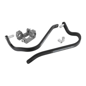 Zeta Armour Handguards Bent for 28.6mm Handlebars with U-Clamp - Black