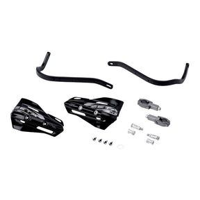 Zeta Armour XC Handguard Kit for 22.2mm Handlebars - Black / Black