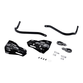 Zeta Armour XC Handguard Kit for 28.6mm Handlebars - Black / Black