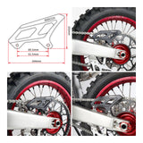 Zeta Heel Guard- Honda CRF450L '19-, CRF450RL '21- - Black