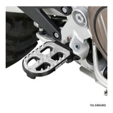 Zeta Adventure Foot Pegs - KTM - Black