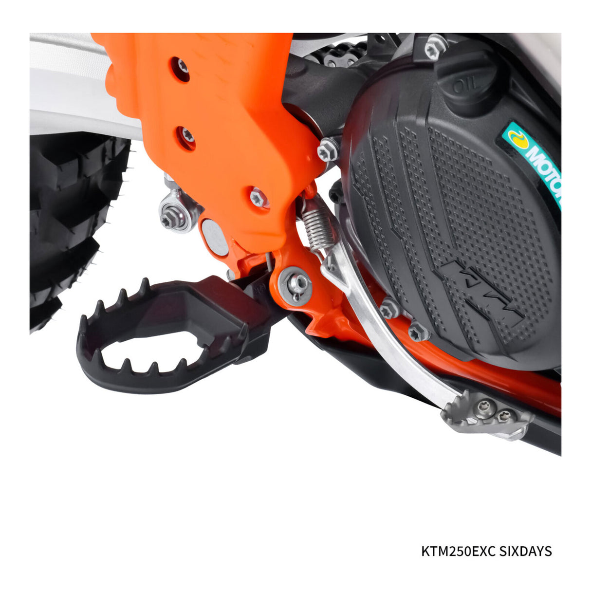 Zeta Max Foot Pegs - KTM - Black