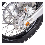 Zeta Axle Nut M22 x 30 P1.5 H17 - Orange