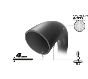 Michelin Ultra Heavy Duty Tube 140/80-18 Rear