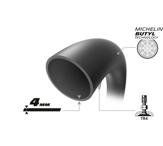 Michelin Ultra Heavy Duty Tube 80/90/100-21 Front
