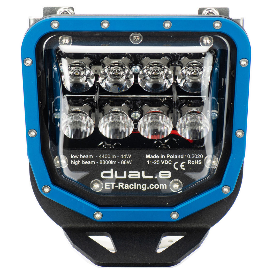 Dual.8 Headlight for Husqvarna TBI 150-300 FE 250-501 2024 up