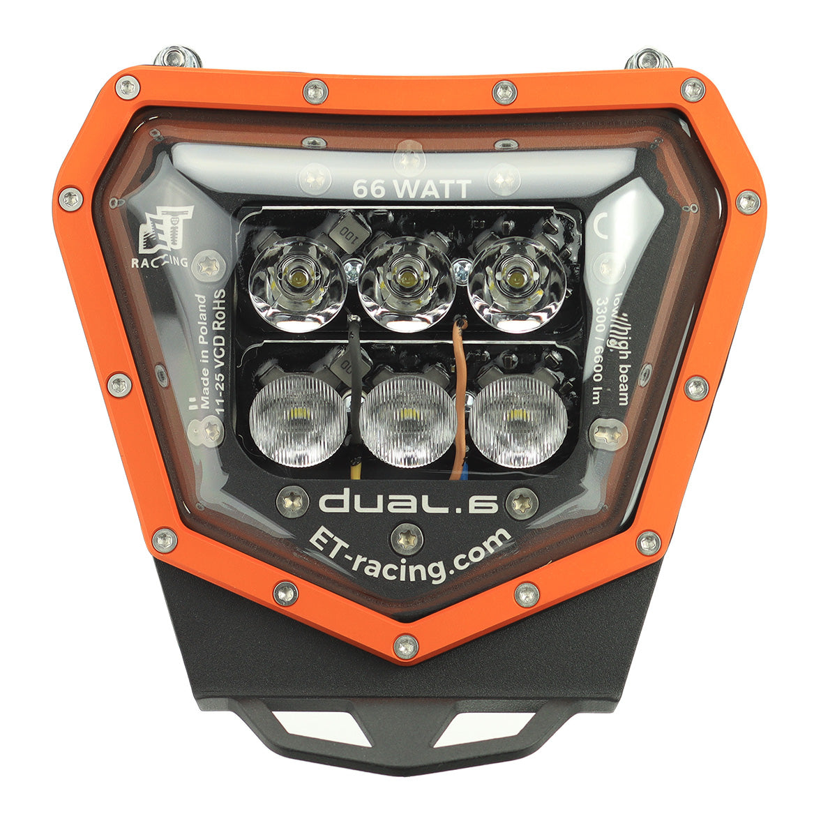Dual.6 Headlight for KTM 150 XC-W TPI 2020-2023