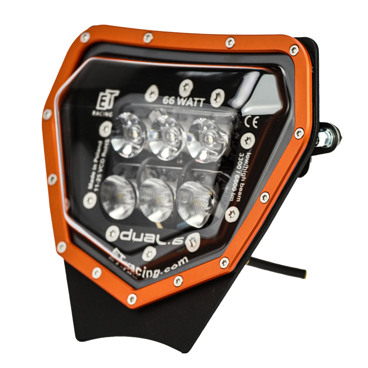 Dual.6 Headlight for KTM 150-500cc TBI/ EXC/EXC-F/XC/XC-F  2024 up