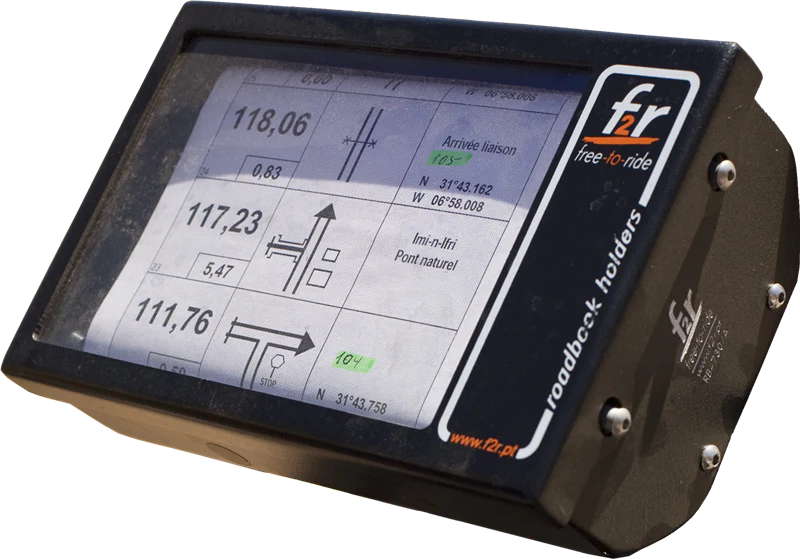 F2R Roadbook & ICO Dash plate