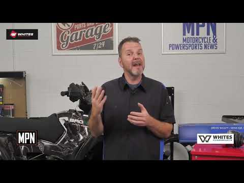 Whites ATV CV Axle Complete Can-Am Front Left-hand (with TPE Boot)