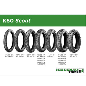 Heidenau K60 Scout 150/70-18 70T TL