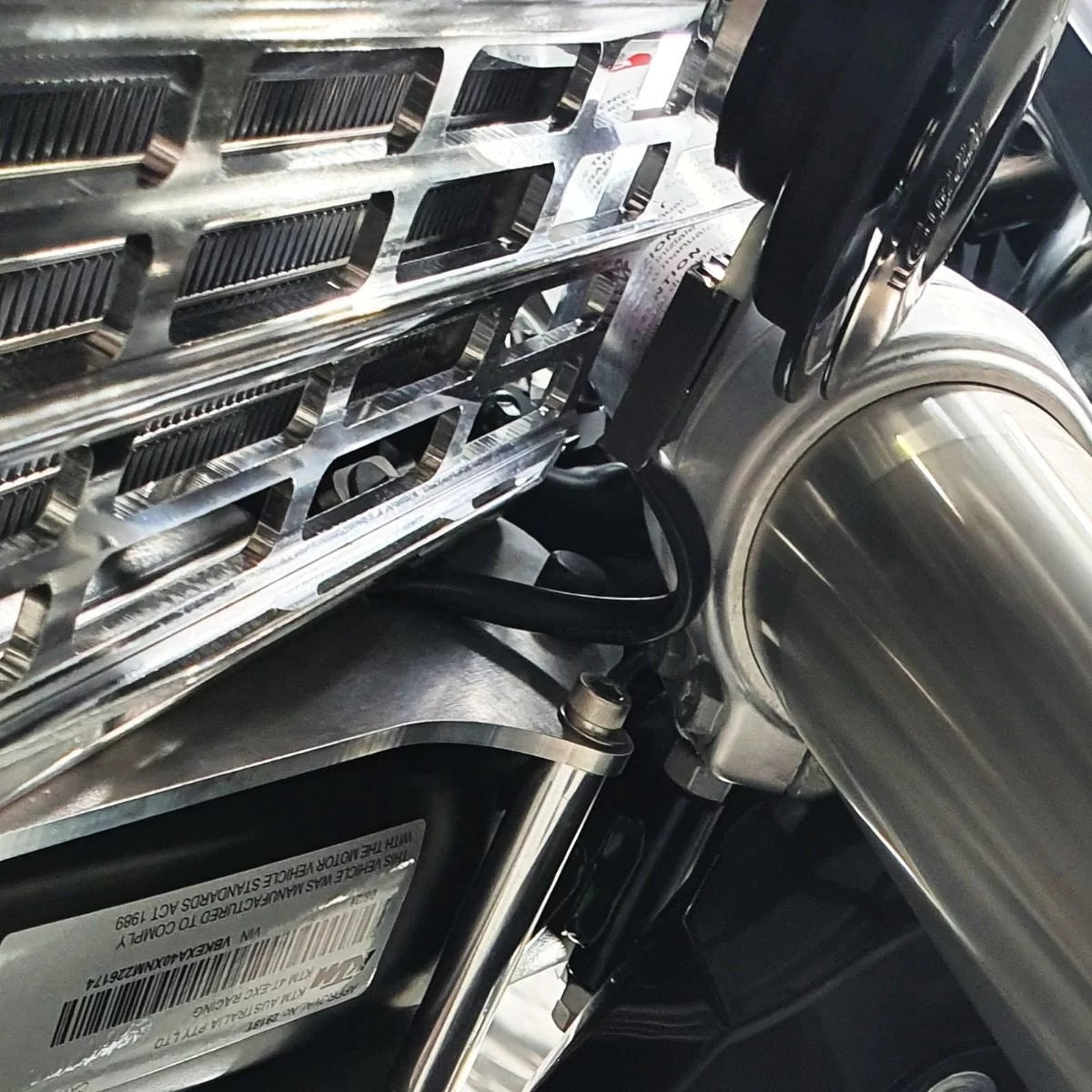 Radiator Guards – KTM 250/300 EXC 2ST | 450/500 EXC | 350 EXCF 20-23 | Husky FE 350 | FE450/501 | TE 250/300 2ST 20-23 | Gas Gas EC350 4ST 22-23 | EC250/300 2ST 21-23