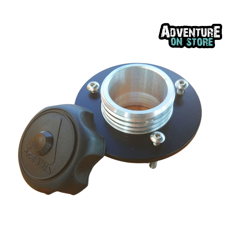 High Fuel Filler Neck with Acerbis Cap Husqvarna 701 and GasGas ES700 SM700