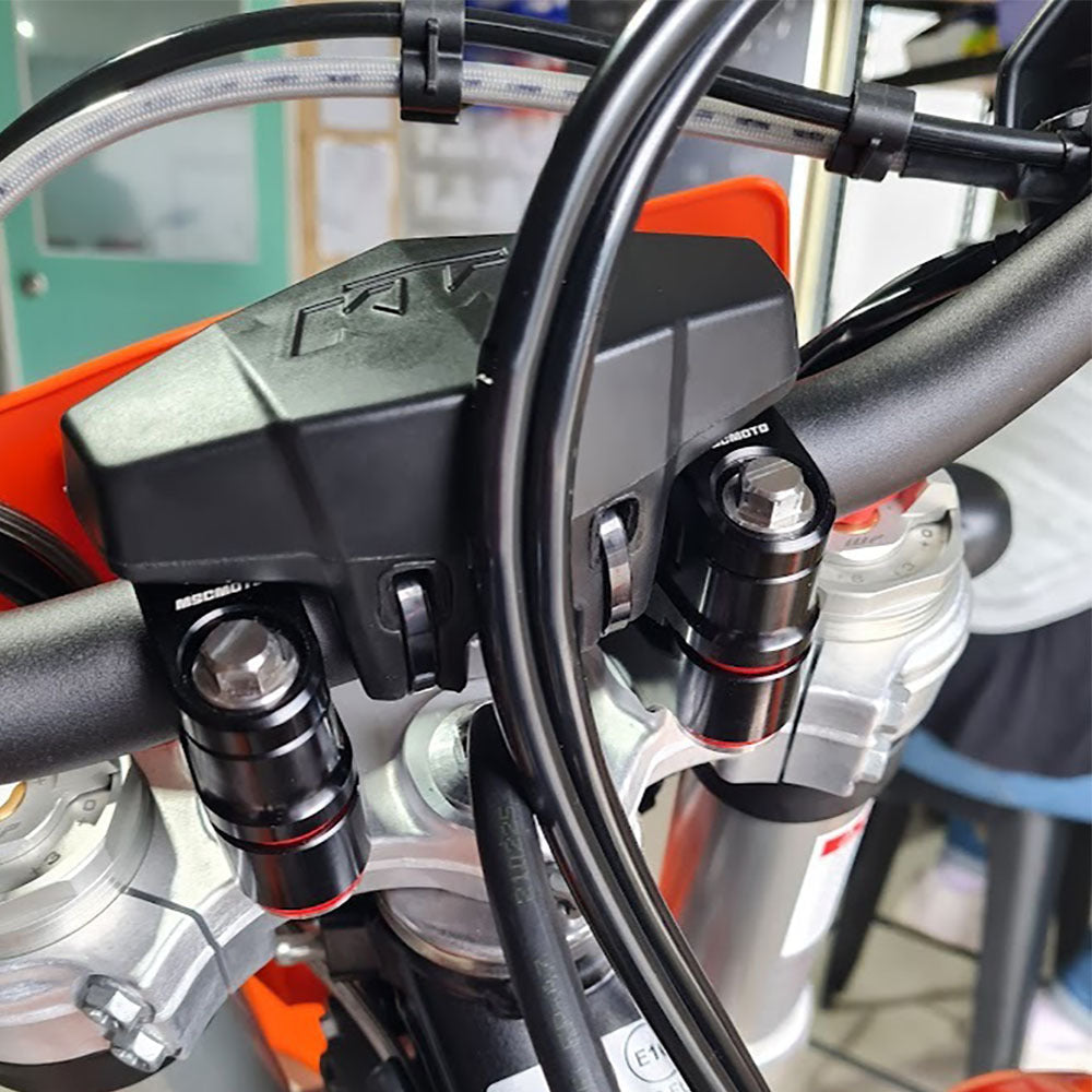 Apex Anti Vibration Bar Mounts Orange