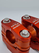 Apex Anti Vibration Bar Mounts Orange