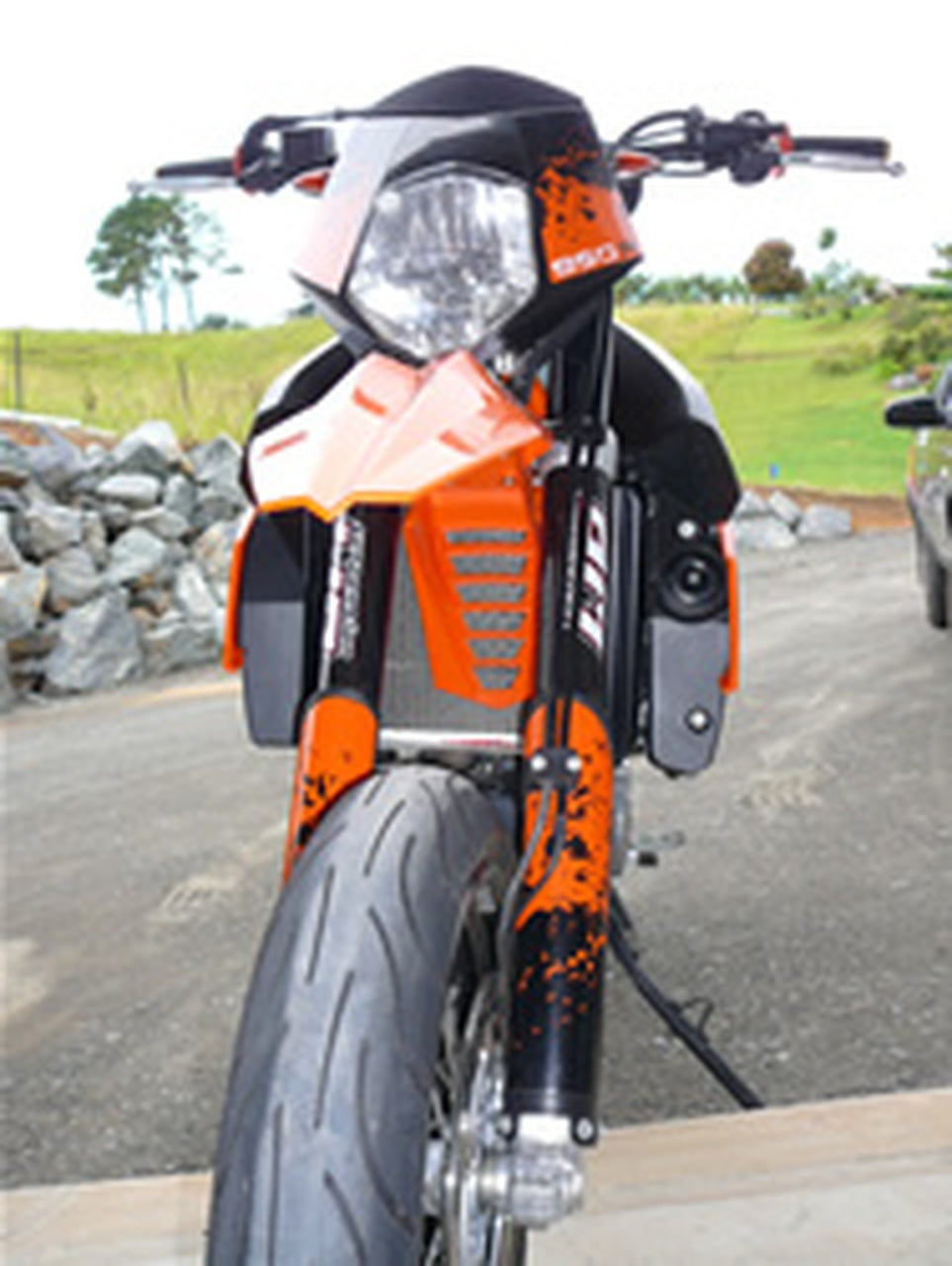 KTM 950 Super Enduro Radiator Guard 2006-2008