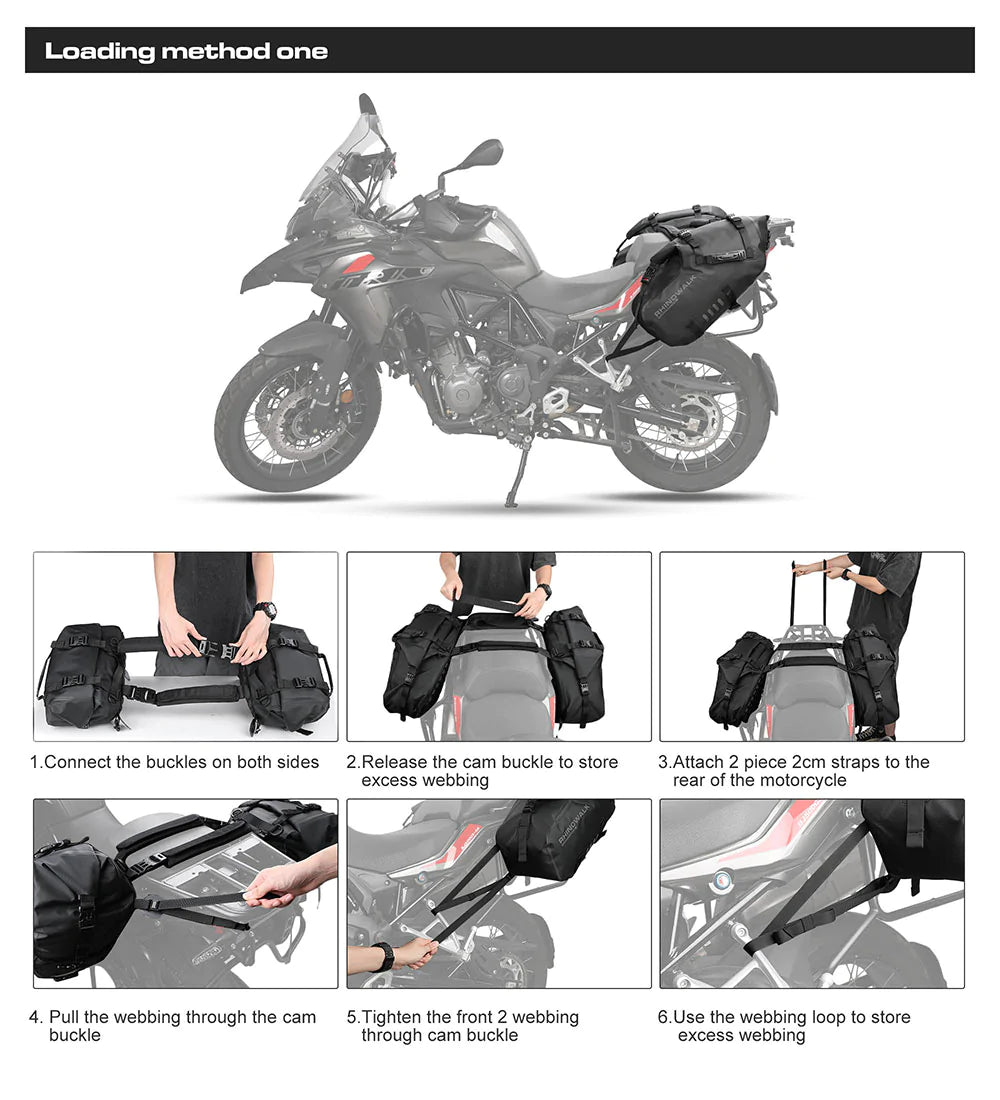 RhinoWalk Rackless Pannier Saddle Bags