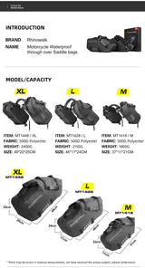 RhinoWalk Rackless Pannier Saddle Bags