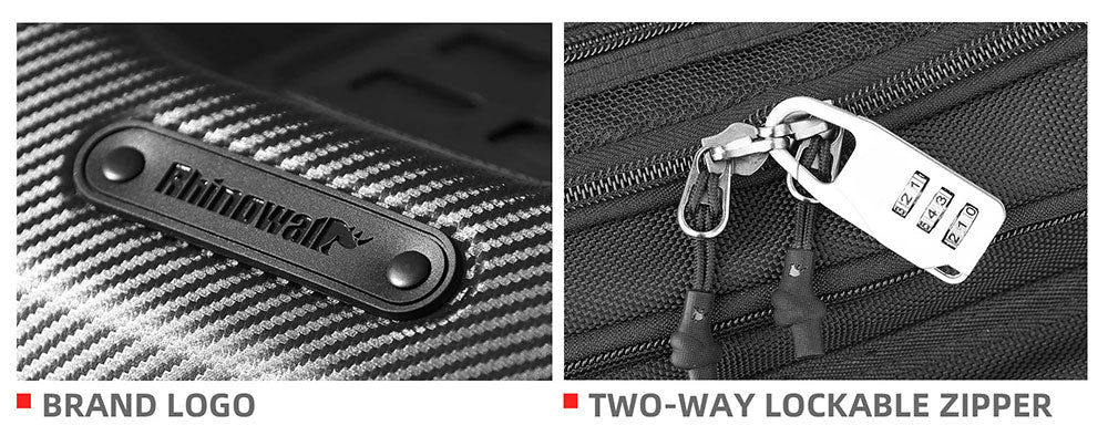 Rhinowalk Hard Shell Tail Bag 23L-35L Expandable