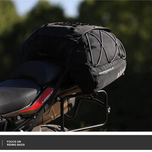 Motorcycle Tail Rear Bag 35L-50L Expandable