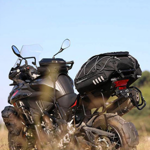 Motorcycle Tail Rear Bag 35L-50L Expandable