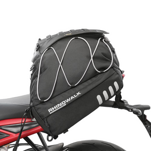 Motorcycle Tail Rear Bag 35L-50L Expandable