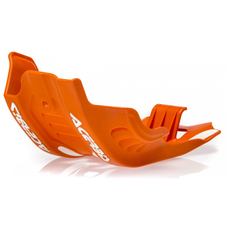 ACERBIS Skid Plate KTM 450 500 EXC-F 20-23 Orange/White